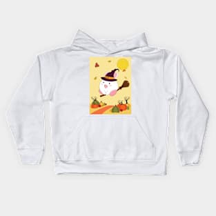 Bunny Witch Kids Hoodie